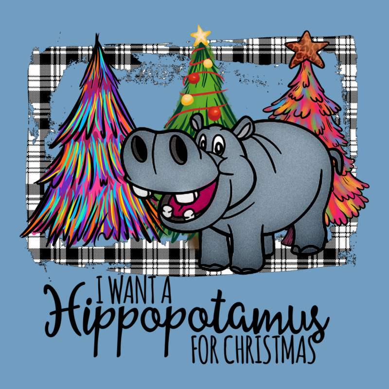 I Want Hippopotamus For Christmas Urban Heavy Tee by Bettercallsaul | Teevron