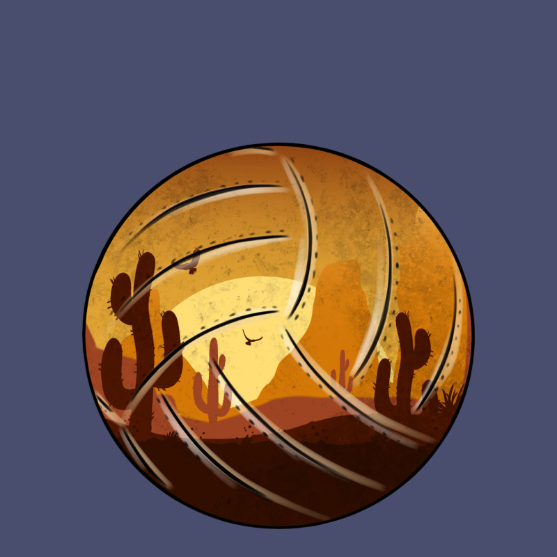 Desert Cactus Sunset Volleyball Vintage Tee by Bettercallsaul | Teevron
