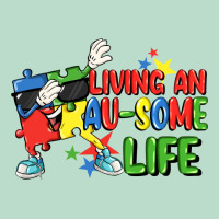 Living An Au-some Life Autism Awareness Day Premium Hoodie | Teevron