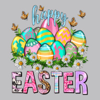 Happy Easter With Eggs Long Sleeve Tee | Teevron