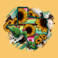 Texas Map Sunflower Cactus Serape Vintage Hoodie | Teevron