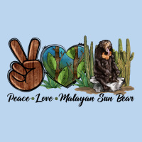 Peace Love Malayan Sun Bear Classic Tee | Teevron