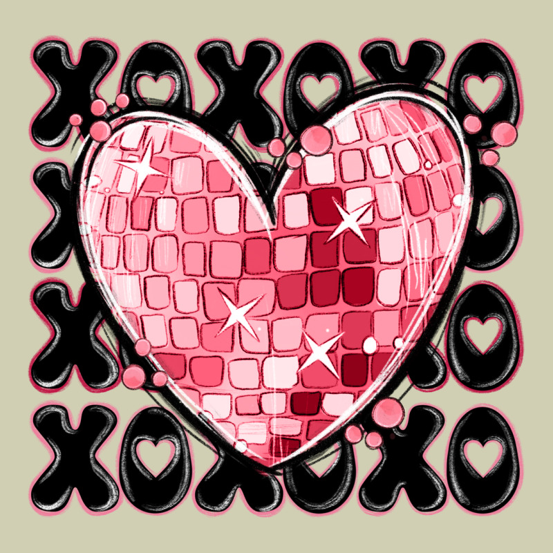 Xoxo Heart Valentine's Day Heavy Core Tee by MaliasSmallBusiness | Teevron