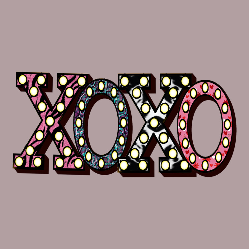 Xoxo Digital Valentines Day Vintage Hoodie by Bettercallsaul | Teevron