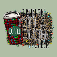 I Run On Coffee And Christmas Cheer Urban Heavy Tee | Teevron