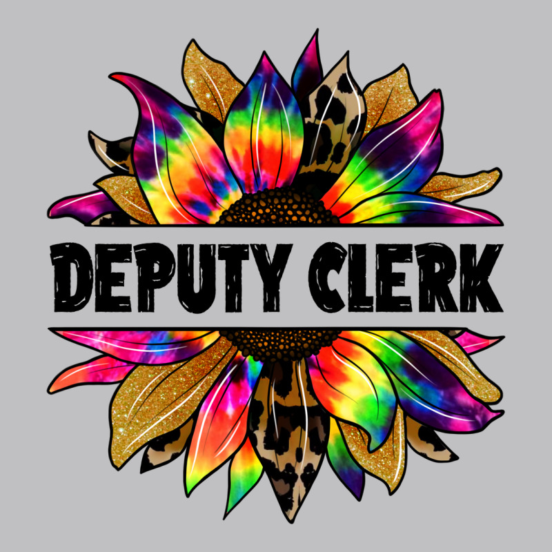 Deputy Clerk Tie Dye Sunflower Classic Tee by Jasminsmagicworld | Teevron