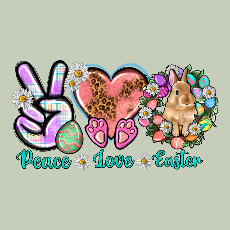 Peace Love Easter Long Sleeve Tee by NancyCooperArtShop | Teevron