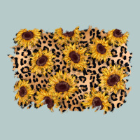 Sunflower Leopard Background Heavy Core Tee | Teevron