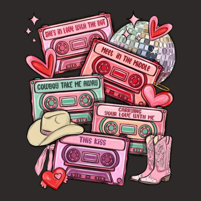Valentines Day Cassette Tapes Heavy Core Tee by MaliasSmallBusiness | Teevron