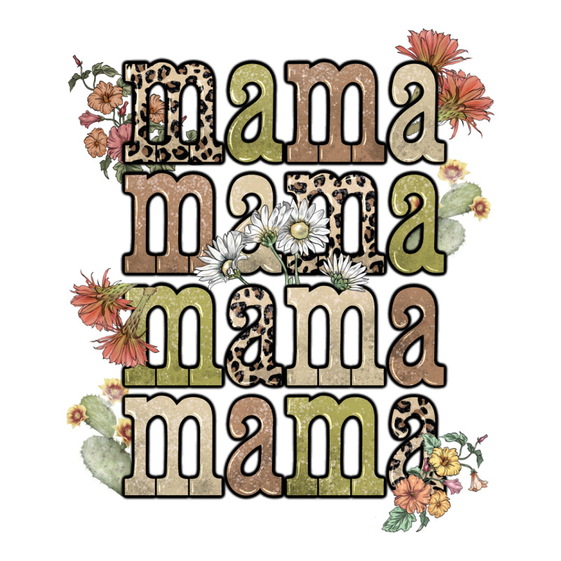 Mama Mama Mama Mama Western Flower Premium Tee by NancyCooperArtShop | Teevron