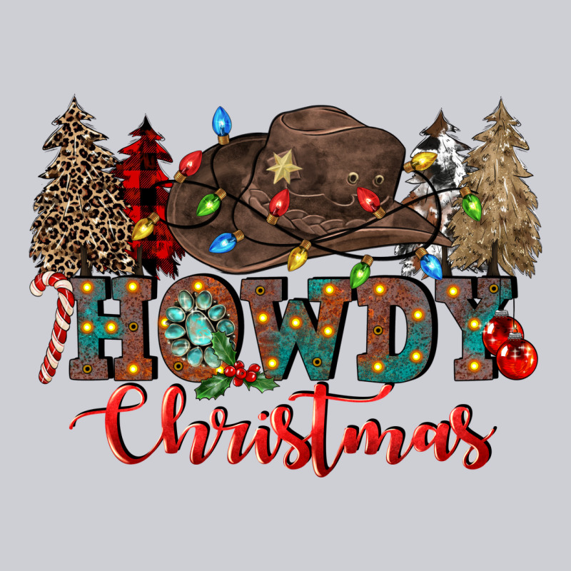 Howdy Christmas Heavyweight Sweatshirt by CowGirlArtShop | Teevron