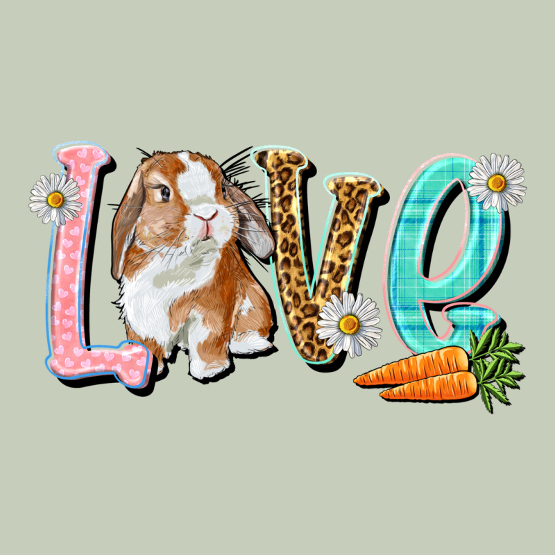Love Easter Rabbit Long Sleeve Tee by NancyCooperArtShop | Teevron