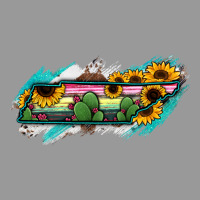Tennessee Map Sunflower Cactus Serape Vintage Hoodie | Teevron