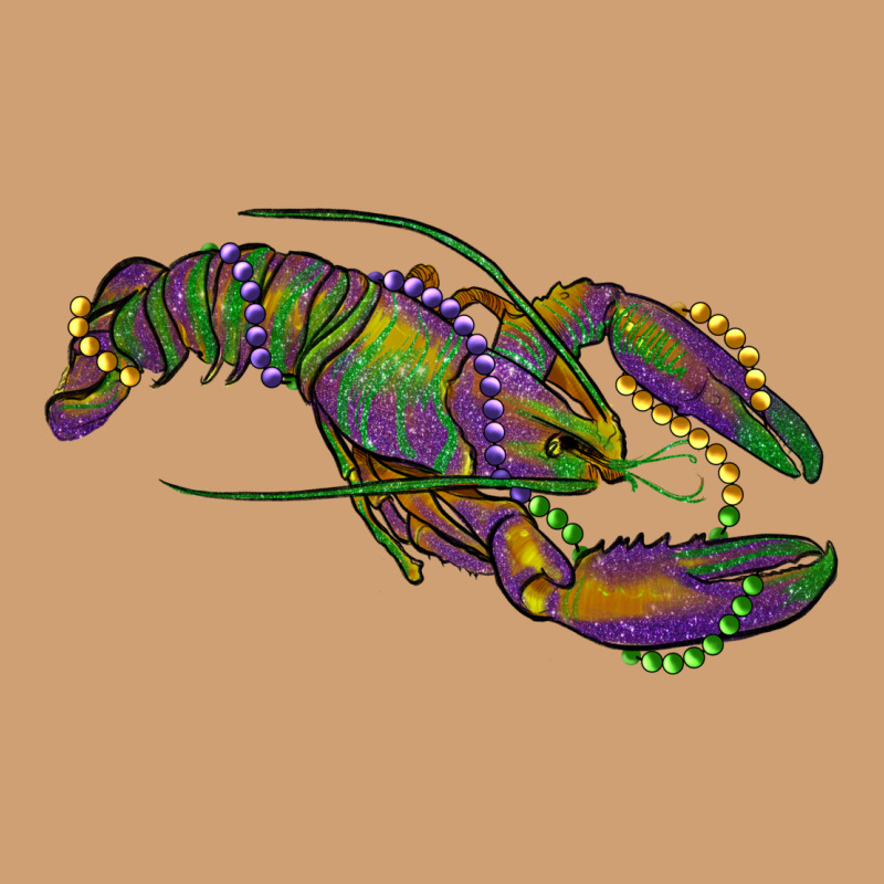 Mardi Gras Lobster Vintage Tee by RanaPortraitStore | Teevron