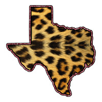 Western Texas Map Leopard Pattern | Teevron
