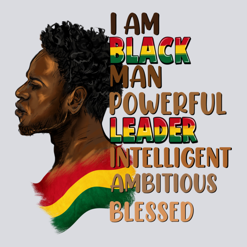 I Am Black Man Zipper Hoodie by FaDigitalArtStudio | Teevron