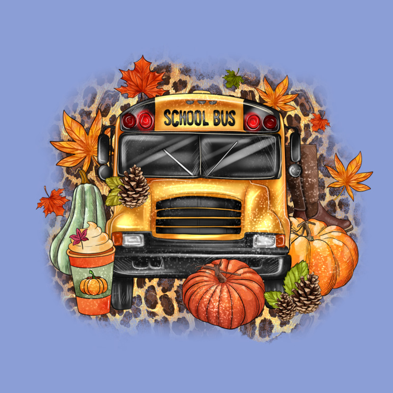 Fall School Bus Long Sleeve Tee by texasbilliewilder | Teevron