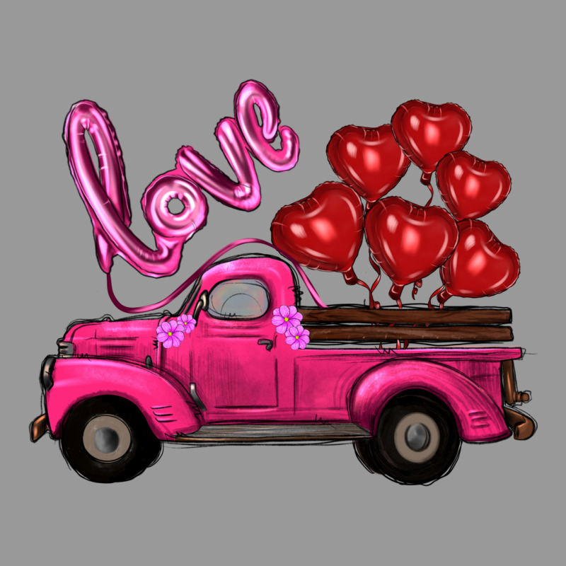Valentine's Day Turck With Balloons Vintage Hoodie by RanaPortraitStore | Teevron