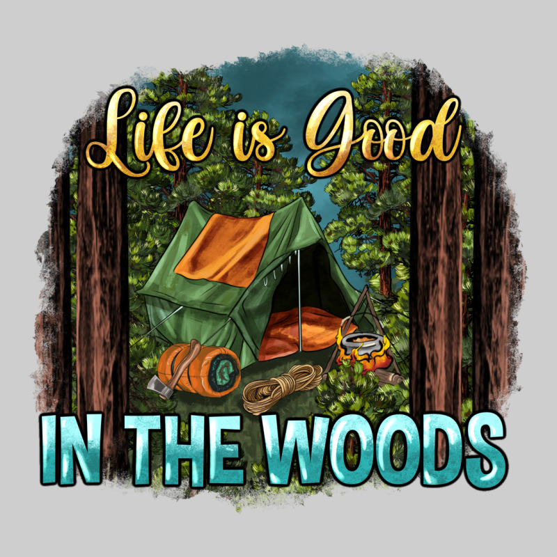 Life Is Good In The Woods Premium Tee by NancyCooperArtShop | Teevron