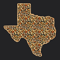Western Texas Map Leopard Pattern Vintage Tee | Teevron