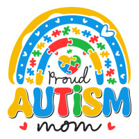 proud autism mom rainbow | Teevron