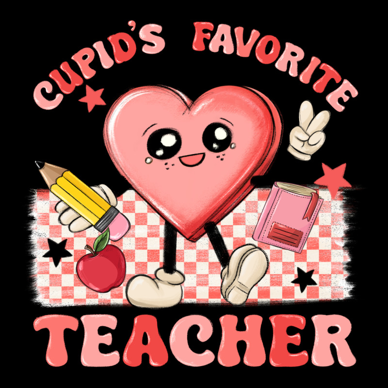 Cupid's Favorite Teacher Heavy Core Tee by MaliasSmallBusiness | Teevron