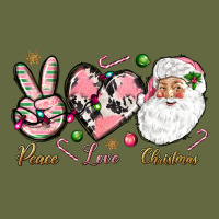 Peace Love Pink Christmas Long Sleeve Tee | Teevron