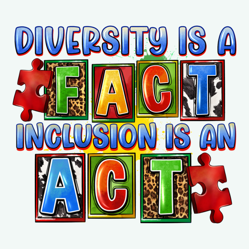 Diversity Is A Fact Inclusion Is An Act Premium Hoodie by FaDigitalArtStudio | Teevron