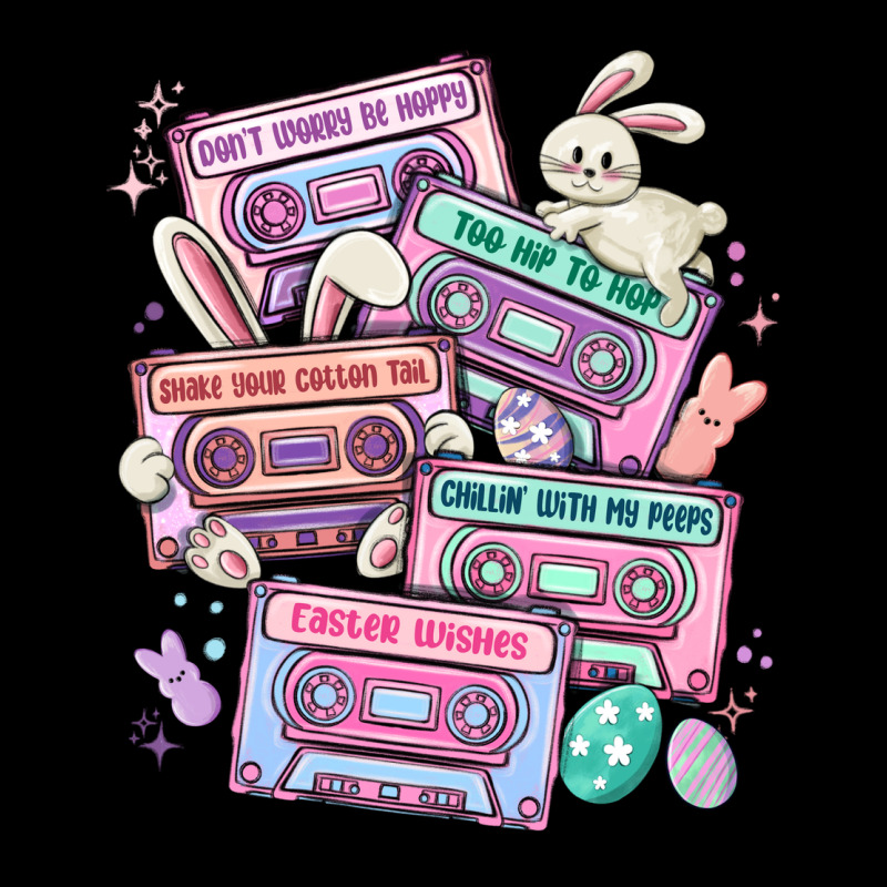 Easter Cassette Tapes Heavy Core Tee by MaliasSmallBusiness | Teevron