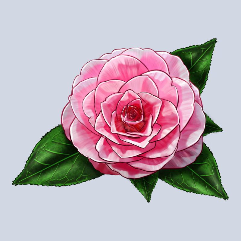 Camellia Flower Premium Sweatshirt by LillyAllenDesigns | Teevron
