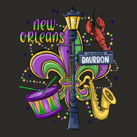 New Orleans Mardi Gras Streets Heavy Core Tee | Teevron