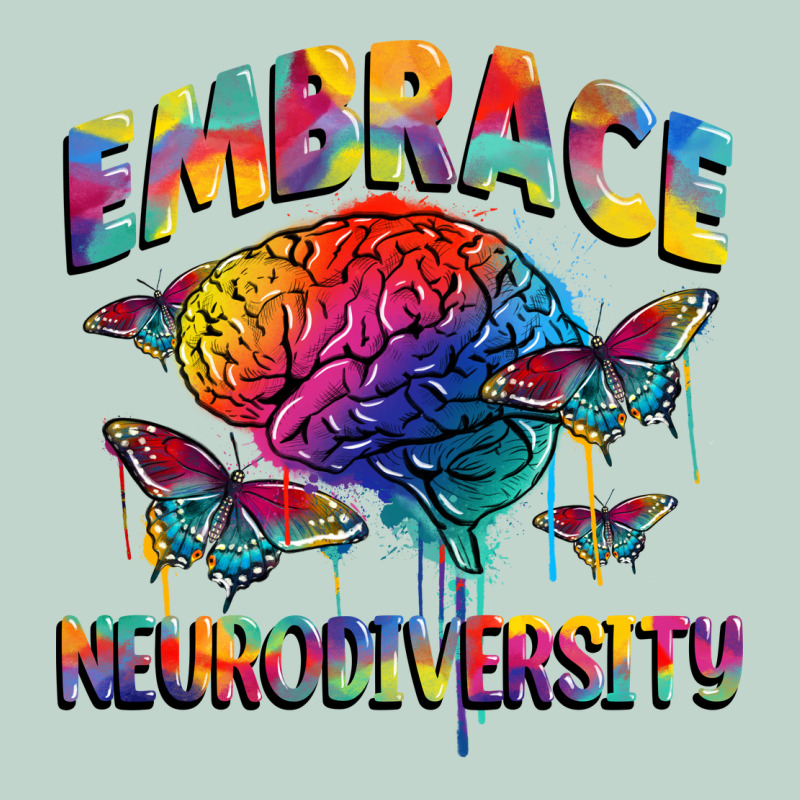 Embrace Neurodiversity Autism Zipper Hoodie by FaDigitalArtStudio | Teevron
