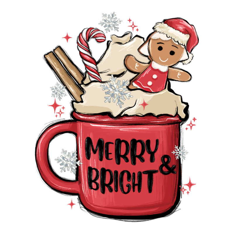 Merry And Bright Premium Tee by MaliasSmallBusiness | Teevron