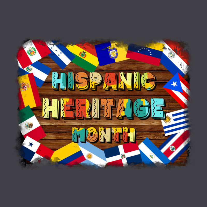 Hispanic Heritage Flags Heavyweight Hoodie by BundleAndBundleShop | Teevron
