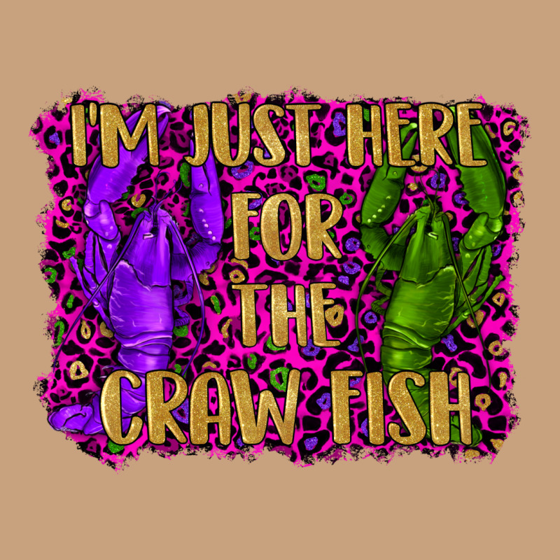 Mardi Gras I'm Just Here For The Craw Fish With Lobster Vintage Tee by RanaPortraitStore | Teevron