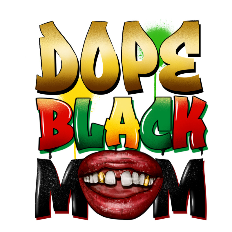 Dope Black Mom Zipper Hoodie by FaDigitalArtStudio | Teevron