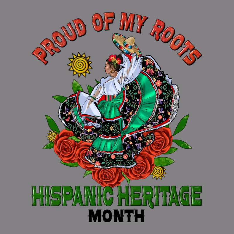 Traditional Lady Hispanic Heritage Month Heavyweight Hoodie by BundleAndBundleShop | Teevron