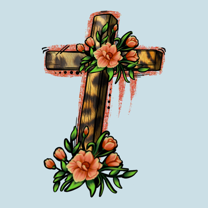 Flower Cross Ladies Tee by Jasminsmagicworld | Teevron