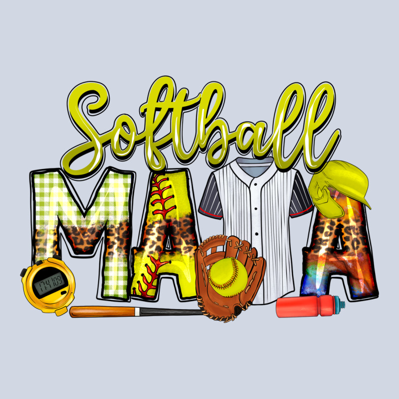 Softball Mama Premium Sweatshirt by CowhideDigitalArt | Teevron