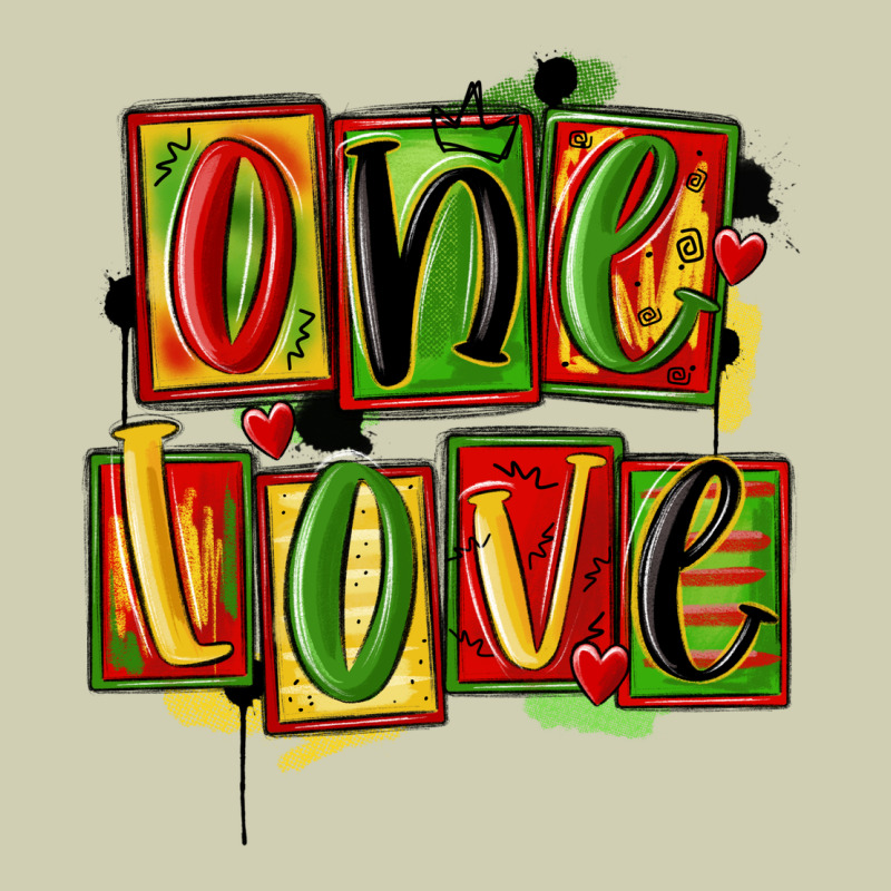 One Love Juneteenth Heavy Core Tee by MaliasSmallBusiness | Teevron