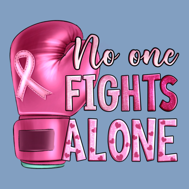 Breast Cancer No One Fights Alone Boxing Urban Hoodie by Artiststas | Teevron
