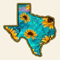 Sunflower Turquoise Texas Vintage Tee | Teevron