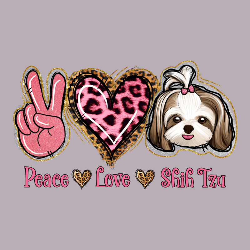 Peace Love Shih Tzu Vintage Tee by Bettercallsaul | Teevron