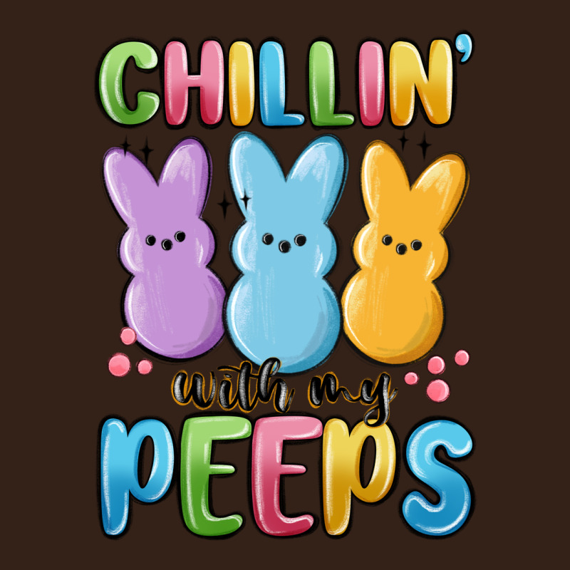 Chillin' With My Peeps Heavy Core Tee by MaliasSmallBusiness | Teevron