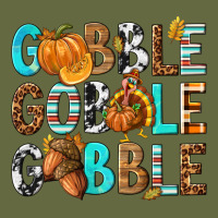Gobble Gobble Gobble With Turkey Long Sleeve Tee | Teevron