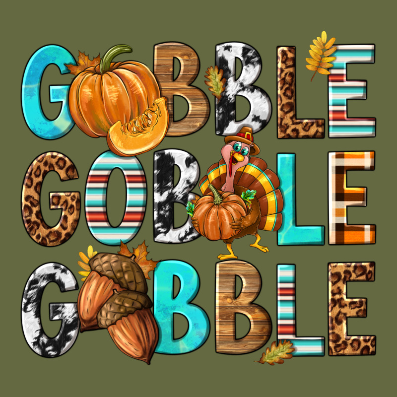 Gobble Gobble Gobble With Turkey Long Sleeve Tee by texasbilliewilder | Teevron