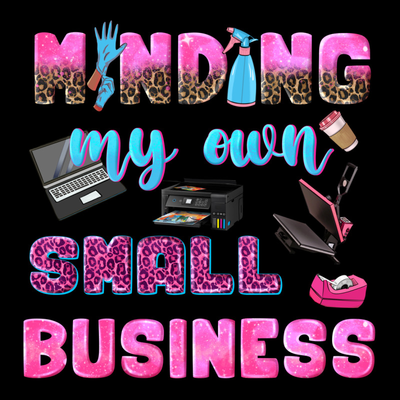 Mind My Own Small Business Premium Tee by NancyCooperArtShop | Teevron