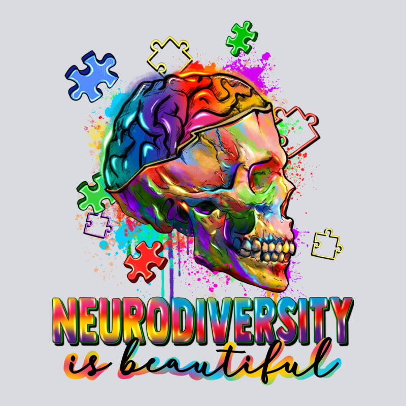 Neurodiversity Is Beautiful Zipper Hoodie by FaDigitalArtStudio | Teevron