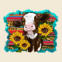 Western Cow Sunflowers Serape Leopard Premium Hoodie | Teevron