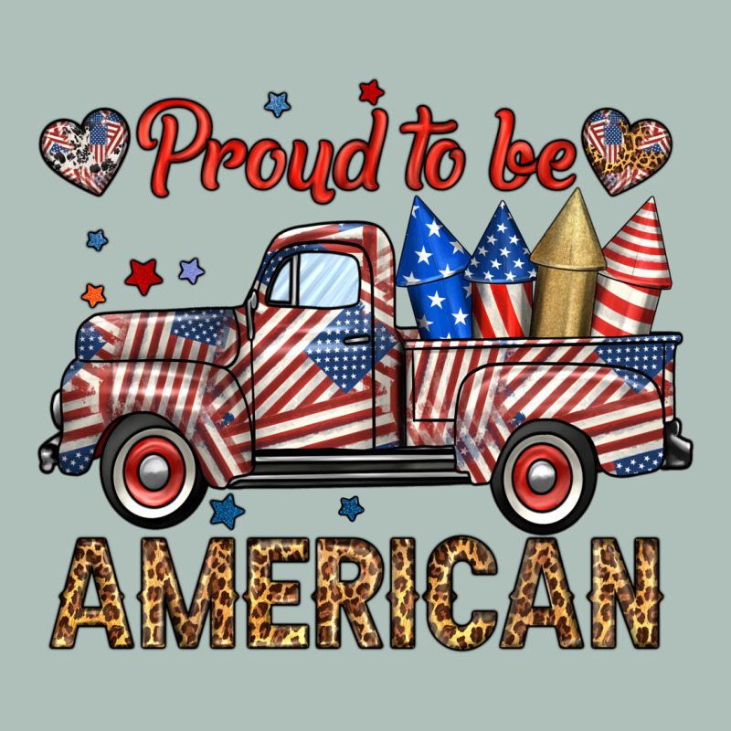 Proud To Be American Truck Heavyweight Hoodie by BundleAndBundleShop | Teevron